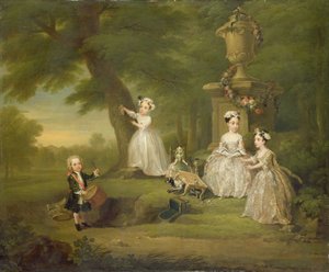 Lasten teekutsut tekijältä William Hogarth