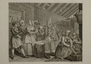 Porton tie: laatta 4 tekijältä William Hogarth