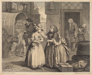 Porton tie: kuvalevy 1 tekijältä William Hogarth