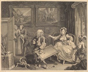 Porton edistyminen: pl.2 tekijältä William Hogarth