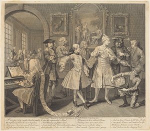 Elostelijan tie: laatta 2 tekijältä William Hogarth