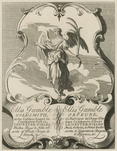 Mainos Ellis Gamblelle, Goldsmith tekijältä William Hogarth