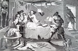 Okkulttinen kohtaus tekijältä William Hogarth