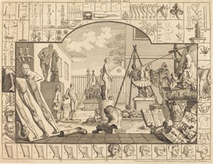 Kauneuden analyysi: pl.1 tekijältä William Hogarth