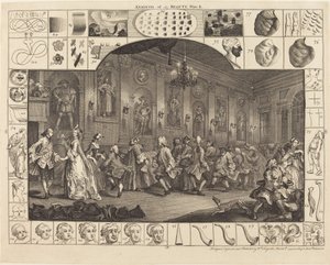 Kauneuden analyysi: pl.2 tekijältä William Hogarth