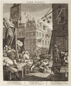 Olutkatu tekijältä William Hogarth