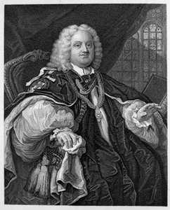 Piispa Hoadly tekijältä William Hogarth