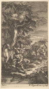 Cassandra, Frontispiece, Voi. 1, 1725. tekijältä William Hogarth