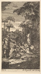 Cassandra, Frontispiece, Voi. 2:, 1725. tekijältä William Hogarth