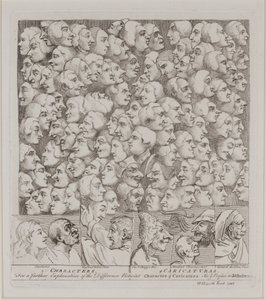 Hahmot ja karikatyyrit tekijältä William Hogarth
