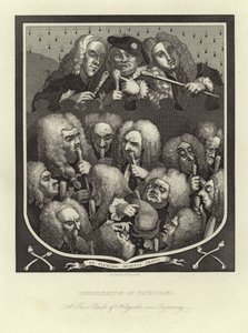 Lääkäreiden kuuleminen tekijältä William Hogarth