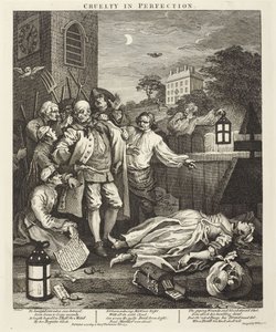 Julmuus täydellisyydessään tekijältä William Hogarth