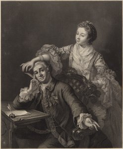 David Garrick ja hänen vaimonsa