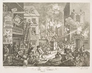 Aika (laatta 1) tekijältä William Hogarth