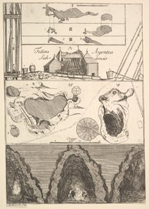 Sahlensis - Hopeakaivos Salassa - I, Aubry de La Mottrayes Tra..., 1723-24. tekijältä William Hogarth