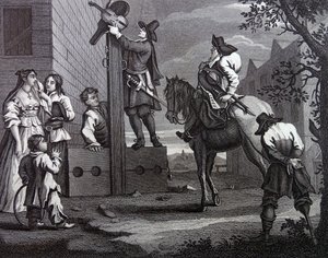 Etukappale Samuel Butlerin Hudibrasille tekijältä William Hogarth