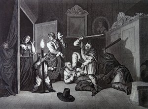 Etukappale Samuel Butlerin Hudibrasille tekijältä William Hogarth