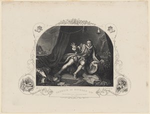 Garrick Rikhard kolmantena tekijältä William Hogarth