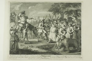 Hudibrasin ensimmäinen seikkailu, levy kolme Hudibrasista tekijältä William Hogarth