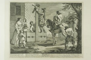Hudibras Triumphant, levy neljä Hudibrasista tekijältä William Hogarth