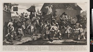 Hudibras ja Skimington tekijältä William Hogarth