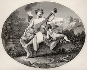 Hymen and Cupid, The Works of William Hogarthin teoksista, julkaistu 1833 tekijältä William Hogarth