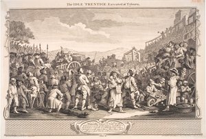 Teollisuus ja joutilaisuus tekijältä William Hogarth