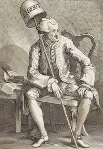 John Wilkes Esq. 1763 tekijältä William Hogarth