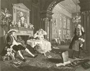 Avioliitto A La Mode tekijältä William Hogarth