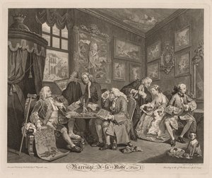 Muodikkaat häät tekijältä William Hogarth