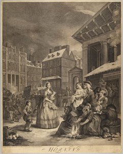 Aamu tekijältä William Hogarth