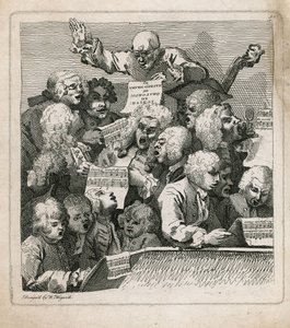 Muusikot tekijältä William Hogarth