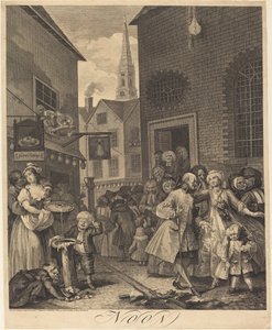 Keskipäivä tekijältä William Hogarth