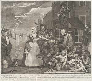 Oi nuoren veren turhamaisuus tekijältä William Hogarth