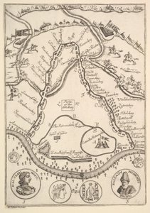 Parke of the Artillary Aubry de La Mottrayes Matkustaa ympäri Eurooppaa, Aasiaa ja kansainvälistä..., 1723-24. tekijältä William Hogarth