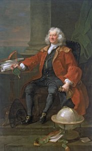 Kapteeni Coramin muotokuva (n.1668-1751) 1740