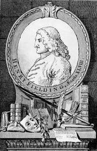 Muotokuva kirjailijasta ja näytelmäkirjailijasta Henry Fieldingistä 1707-1754, 1762. tekijältä William Hogarth
