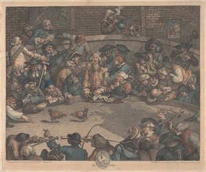 Royal Sport, Pit Ticket tekijältä William Hogarth