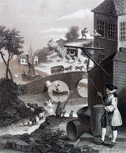 Satiiri väärästä näkökulmasta tekijältä William Hogarth