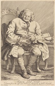 Simon Lord Lovat tekijältä William Hogarth