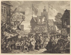 Southwarkin messut tekijältä William Hogarth