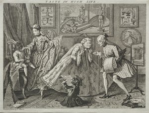Yläluokan maku tekijältä William Hogarth