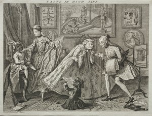 Taste in High Life, 1746. tekijältä William Hogarth