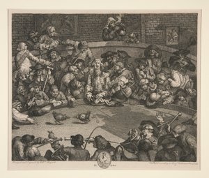 Kukon taistelu tekijältä William Hogarth