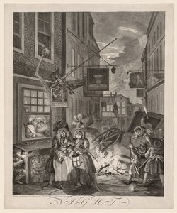 Päivän neljä kertaa: Yö, 1738.