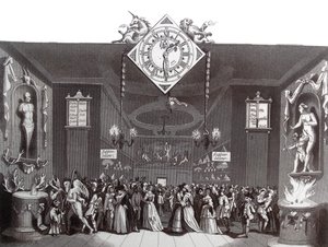Naamiaislippu tekijältä William Hogarth
