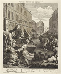 Julmuuden toinen aste tekijältä William Hogarth