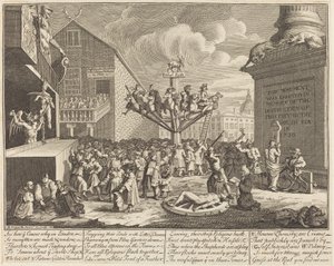 Etelämeren ohjelma tekijältä William Hogarth