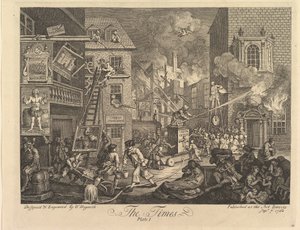 The Times, taulu 1 tekijältä William Hogarth