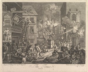 ”The Times”, laatta 1 tekijältä William Hogarth